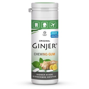 LEMON PHARMA, Ingwer Ginjer® Kaugummis Minze