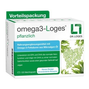 omega3-Loges, omega3-Loges® pflanzlich, omega3-Loges pflanzlich ? Omega-3 Kapseln vegan