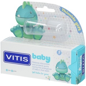 DENTAID GmbH, VITIS® Baby Gelbalsam + Fingerzahnbürste, 