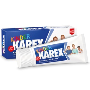 Dr. Kurt Wolff GmbH & Co. KG, Dr. Kurt Wolff GmbH & Co. KG Karex Kinder Zahnpasta, Karex Kinder Zahnpasta Tube 50 ml