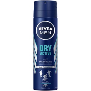 Nivea, NIVEA® Deo MEN Anti-Transpirant Dry Active Spray, Nivea Men Dry Active Deo Spray Anti-Transpirant (150ml)