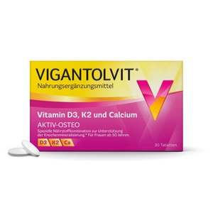 Procter & Gamble GmbH, VIGANTOLVIT® Vitamin D3, K2 und Calcium, 
