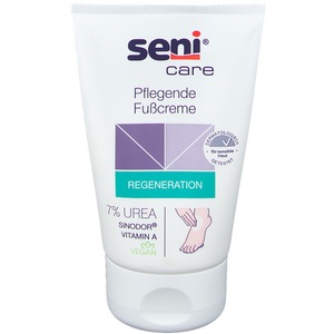seni, seni Care Fusscreme pflegend 7% Urea vegan (100 ml), seni Care Fusscreme pflegend 7% Urea vegan