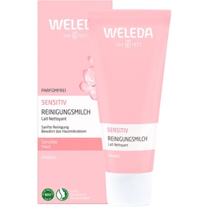 Weleda, Weleda - Mandel Sens. Reinigungsmilch, Weleda Sensitiv Reinigungsmilch Mandel (75ml)