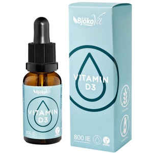 BjökoVit, BjökoVit Vitamin D3 vegan Tropfen - 20 ml, Vitamin D3 Tropfen ? 800 IE (20ml)