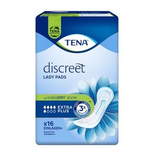 Essity Germany GmbH, Essity Germany GmbH Tena Lady Extra Plus, TENA Lady Discreet Extra Plus Inkontinenz Einlagen