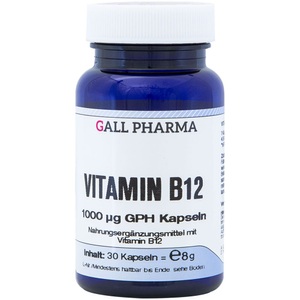 Gall Pharma, Gall Pharma Vitamin B12 1000µg GPH Kapseln, Gall Pharma Vitamin B12 1000µg GPH Kapseln