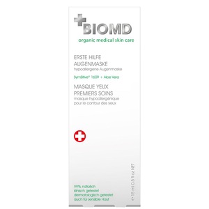 Biomed, BIOMED Erste Hilfe hypoallergene Augenmaske, Biomd Erste Hilfe hypoallergene Augenmaske