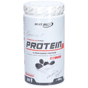 Best Body Nutrition, Best Body Nutrition Gourmet Premium Pro Protein 500 g - Brombeerjoghurt, Best Body Nutrition Gourmet Premium Pro Protein 500 g - Brombeerjoghurt