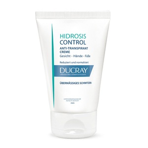 Ducray, DUCRAY HIDROSIS CONTROL Anti-Transpirant Creme (50ml), Ducray Hidrosis Control - Anti-Transpirant Creme für Gesicht, Hände und Füße
