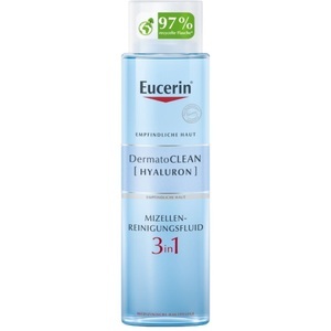 Eucerin, Eucerin DermatoCLEAN [HYALURON] Mizellen-Reinigungsfluid 3 in 1, Eucerin DermatoClean [Hyaluron] Mizellen-Reinigungsfluid 3 in 1 ? milde & gründliche Gesichtsreinigung