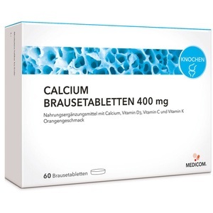 Medicom, Calcium, Plus Vitamin D Brausetabletten, Calcium, Plus Vitamin D Brausetabletten