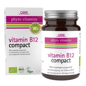 GSE Vertrieb Biologische Nahrungsergänzungs- & Heilmittel GmbH, GSE vitamin B12 compact, GSE vitamin B12 compact