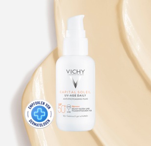 L'Oreal Deutschland GmbH, VICHY Capital Soleil UV-Age Daily LSF 50+ Getönt, Vichy CAPITAL SOLEIL UV-Age Daily getönt LSF 50+ Sonnenfluid