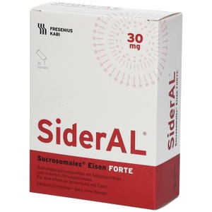Fresenius Kabi Deutschland GmbH, Fresenius SiderAL® Eisen Forte 30 mg, 
