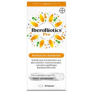 Bayer Vital GmbH, IberoBiotics® Pro, IberoBiotics® Pro - die PROaktive Ergänzung mit vermehrungsfähigen Bakterienstämmen