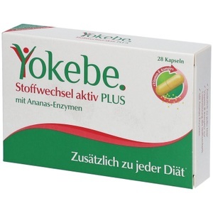 Naturwohl Pharma GmbH, Yokebe Plus Stoffwechsel aktiv NF Kapseln, Yokebe Plus Stoffwechsel aktiv NF Kapseln