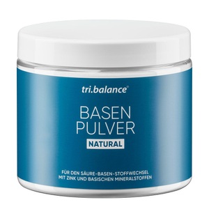 tri.balance base products, tri.balance® Basenpulver Natural, tri.balance® Basenpulver Natural