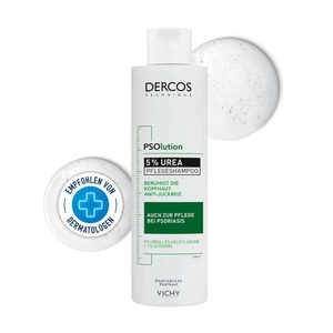 L'Oreal Deutschland GmbH, VICHY DERCOS PSOlution Shampoo, VICHY DERCOS PSOlution Pflegeshampoo (200ml)