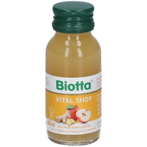 Biotta, Biotta Vital Shot Ingwer (60ml), Biotta Vital Shot Ingwer-Apfelessig (60ml)
