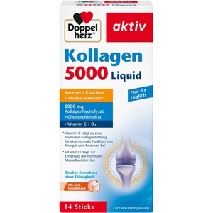 Queisser Pharma GmbH & Co. KG, Doppelherz® Kollagen 5000 Liquid, Doppelherz® Kollagen 5000 Liquid