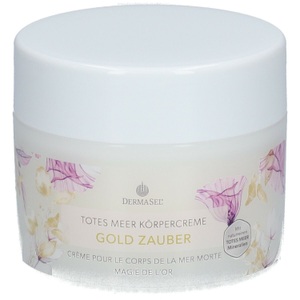 DermaSel, DermaSel Körpercrème Gold Zauber deutsch französisch (200 ml), Dermasel® Totes Meer Körpercreme Gold Zauber
