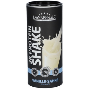 Layenberger, 3K Protein Shake Vanille-Sahne, Layenberger Pulver 3K Protein-Shake Vanille-Sahne 360 g