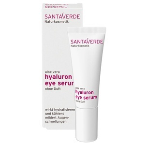 Santaverde, SANTAVERDE - aloe vera hyaluron eye serum ohne Duft, Santaverde Hyaluron Augenserum