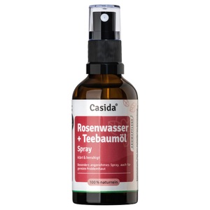 Casida GmbH, Casida® Rosenwasser + Teebaumöl Spray, Casida® Rosenwasser + Teebaumöl Spray