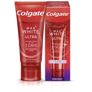 CP GABA GmbH, Colgate Max White Ultra Freshness Pearls Zahnpasta, weissere Zähne in 3 Tagen & langanhaltende Frische, Colgate Max White Ultra Zahnpasta Freshness Pearls (50ml)