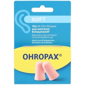 Ohropax, Ohropax® Soft ? Ohrstöpsel aus Schaumstoff, Ohropax® Soft ? Ohrstöpsel aus Schaumstoff