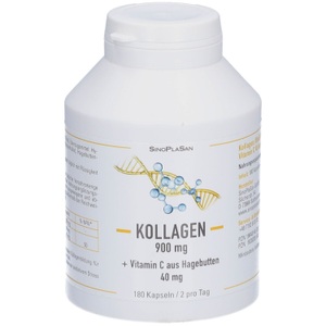 SinoPlaSan, SinoPlaSan Kollagen 900 mg + Vitamin C aus Hagebutten