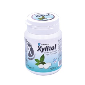 Miradent, miradent Xylitol zuckerfreie Drops, Minze