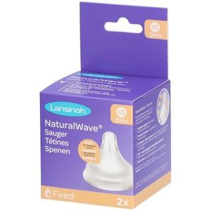 LANSINOH LABORATORIES BENELUX, Lansinoh® Sauger NaturalWave® XS, Lansinoh® NaturalWave® Sauger xs