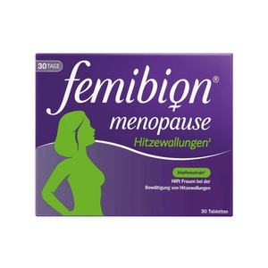 Femibion, Femibion® Menopause Hitzewallungen, hormonfreie Formulierung, Femibion® Menopause Hitzewallungen, hormonfreie Formulierung - Jetzt 10% mit Code 'Fem10' sparen*