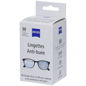 CARL ZEISS MEDITEC SAS, Zeiss Antibeschlag-Reinigungstücher 30 Stück, 