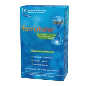 FAMADEM, Ferrotone® + Vitamin C mit Apfelgeschmack, Ferrotone® + Vitamin C mit Apfelgeschmack