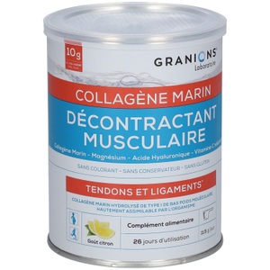 EQUILIBRE ATTITUDE, Laboratoire des Granions® Muskelentspannung - Marines Kollagen Pulver Zitronengeschmack, Laboratoire des Granions® Muskelentspannung - Marines Kollagen Pulver Zitronengeschmack