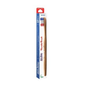 THE HUMBLE CO., The Humble Co. Humble Brush® Bambuszahnbürste Erwachsene Soft Vive la France, The Humble Co. Humble Brush® Bambuszahnbürste Erwachsene Soft Vive la France
