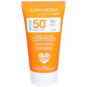 Alphanova, SUN Sonnencreme Bio SPF50+, Alphanova Zertifizierte BIO Sonnencreme Très Haute Protection SPF 50+