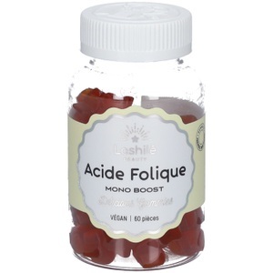 Lashilé Beauty, Lashilé Beauty LES Essentiels Folsäure (Vitamin B9) S/S Gummies, 