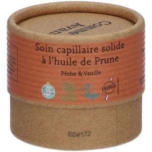COMME AVANT SI CREATIVE, Comme Avant Feste Festes Shampoo mit Pflaumenöl - Pfirsich & Vanille, Comme Avant Feste Festes Shampoo mit Pflaumenöl - Pfirsich & Vanille