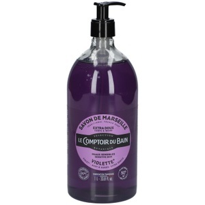 Gilbert, Le Comptoir du Bain Traditionelle Seife aus Marseille Violett - Ab 6 Jahre, 