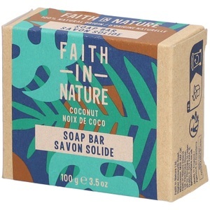 CED COSMETICS, Faith IN Nature Feste Seife Kokosnuss, Faith IN Nature Feste Seife Kokosnuss