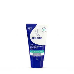 Akileïne, AKILEÏNE Blau NutriRepair Fusscreme (75 ml), Akileïne Nutri-Reparierende Creme