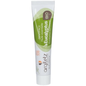 Argiletz, argiletz Zahnpasta Eukalyptus Bio (75 ml), ARGILETZ Zahnpasta Eukalyptus Bio 75 ml