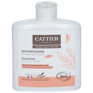 Pierre Cattier SAS, Pierre Cattier SAS Cattier Bio Rosmarinessig Shampoo für fettiges Haar, Cattier Bio Rosmarinessig Shampoo für fettiges Haar