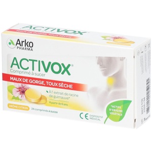 Arkopharma, Activox Zitrone Kautabletten, 