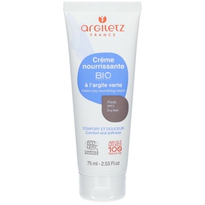 Argiletz, argiletz pflegende Fußcreme mit grüner Tonerde, argiletz pflegende Fußcreme mit grüner Tonerde