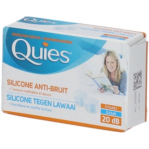 Quies, Quies® Gehörschutz aus transluzentem Silikon, Quies® Gehörschutz aus transluzentem Silikon